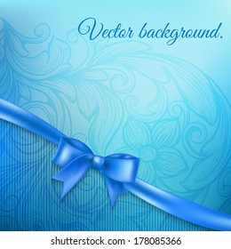 abstract background with bow