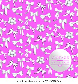 Abstract background with bow for design can be used for invitation, congratulation