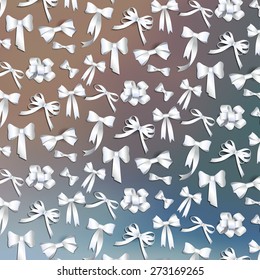 Abstract background with bow for design can be used for invitation, congratulation