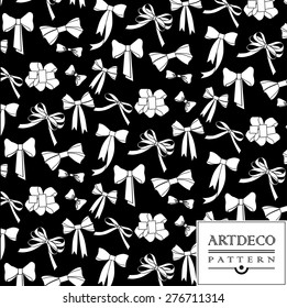 Abstract background with bow for design can be used for invitation, congratulation
