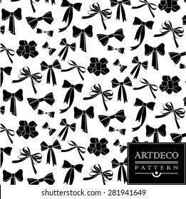 Abstract background with bow for design can be used for invitation, congratulation