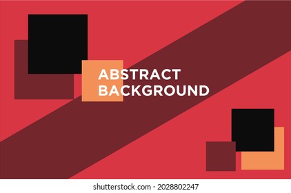 abstract background with box logo icon and banner