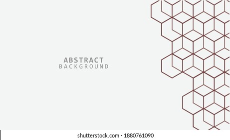 Abstract background and box with white background