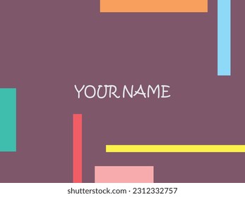 Abstract background of boxes with varied colors