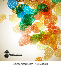 abstract background, brain