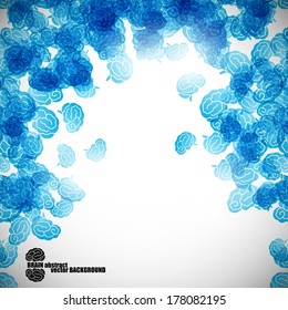 abstract background, brain