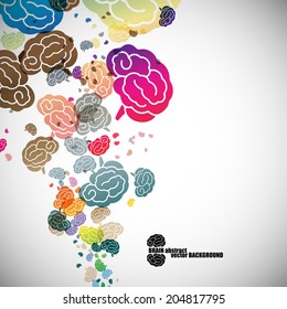 abstract background, brain