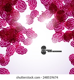 abstract background, brain