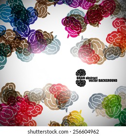 abstract background, brain