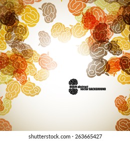 abstract background, brain