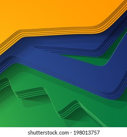 abstract background: Brasil