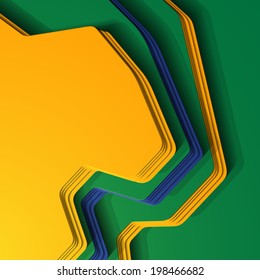 abstract background: Brasil