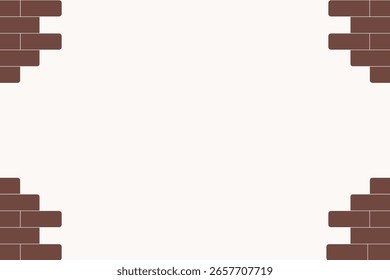 abstract background with brick motif