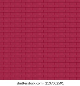 Abstract background brick wall concrete building texture wallpaper backdrop pattern seamless vector illustration