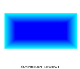 abstract background bright blue rectangle on white background Glowing futuristic lines in a dark space with a modern concept. Generics presentations. Vector layout EPS10. Advertising design of