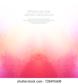 Abstract background bright blurry shapes. Overlay color spots.