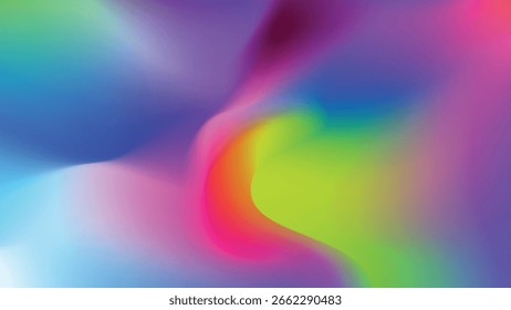 Fondo abstracto con colores brillantes y audaces