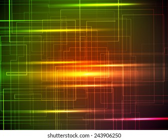 abstract background in bright color, excellent vector illustration, EPS 10
