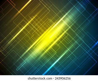 abstract background in bright color, excellent vector illustration, EPS 10