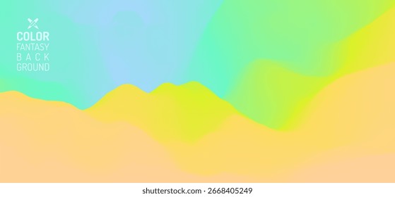 Abstract background. Bright color gradient. Dynamic effect. Illustration for brochure, poster, cover, card, presentation, flyer or banner.