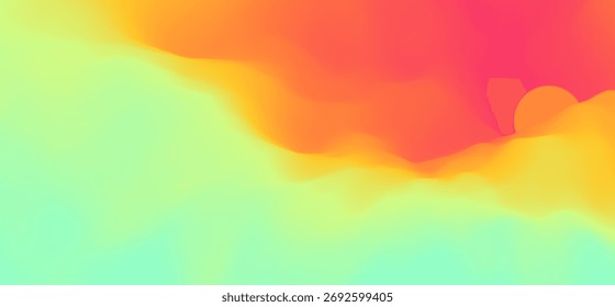 Abstract background. Bright color gradient. Dynamic effect. Illustration for brochure, poster, cover, card, presentation, flyer or banner.