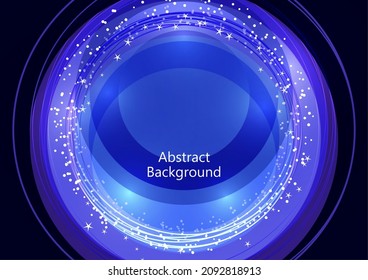 Abstract background bright colorful circles and lines, dots. Modern simple creative design with geometric patterns, dynamic shapes. Vector illustration