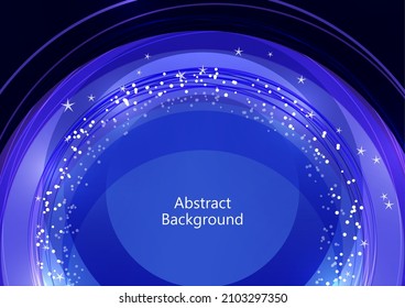 Abstract background bright colorful circles and lines, dots. Modern simple creative design with geometric patterns, dynamic shapes. Vector illustration