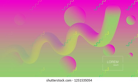 Abstract background. Bright colorful dynamic shapes . Eps10 vector illustration.