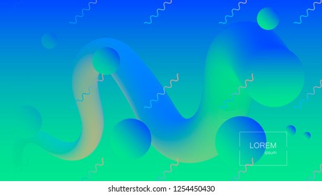 Abstract background. Bright colorful dynamic shapes . Eps10 vector illustration.