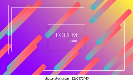 Abstract background. Bright colorful dynamic shapes . Eps10 vector illustration.