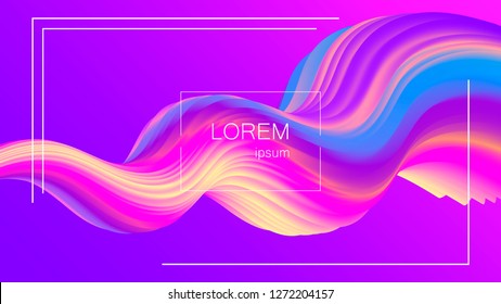 Abstract background. Bright colorful dynamic shapes . Eps10 vector illustration.