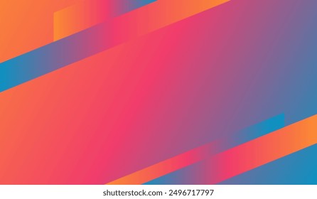 Abstract background with bright colorful gradients.