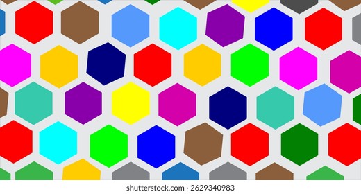 Abstract background, bright colors, geometric patterns, hexagonal backgrounds. Creative Business Design Template Vector illustrations can be used for both print and web-based applications.