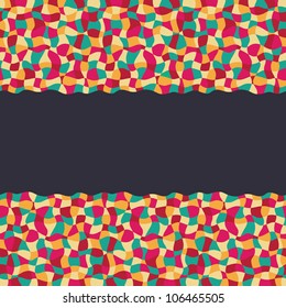 Abstract background in bright colors and with space for text