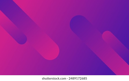 Abstract background of bright glowing neon red and purple color gradations.