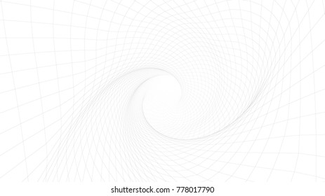 Abstract background of bright glowing particles and paths. vector illustration