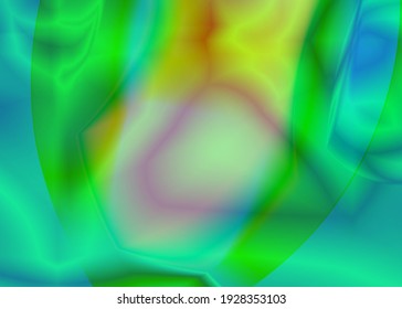 Abstract background with bright gradient color and blur and irregular line pattern