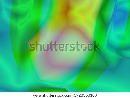 Abstract background with bright gradient color and blur and irregular line pattern