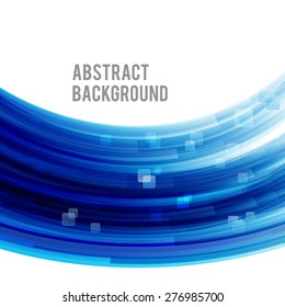 Abstract background bright and light curve blue, vector illustration eps10