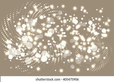 abstract background bright lights