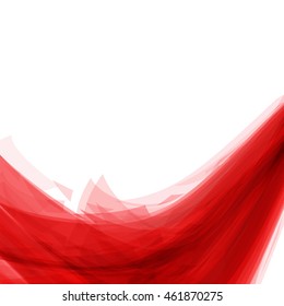 Abstract background of bright lines of color creating an atmosphere of movement. Vector illustration