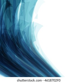 Abstract background of bright lines of color creating an atmosphere of movement. Vector illustration