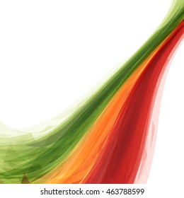 Abstract background of bright lines of color creating an atmosphere of movement. Vector illustration