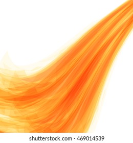 Abstract background of bright lines of color creating an atmosphere of movement. Vector illustration