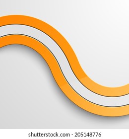 Abstract background bright lines paper style