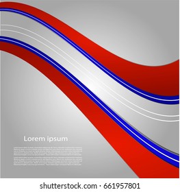 Abstract background with bright lines and text
