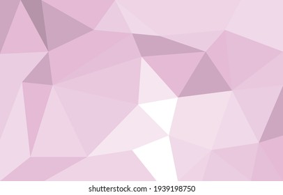 Fondo abstracto de la forma triangular geométrica de polígono bajo brillante, ilustración vectorial, estilo mínimo