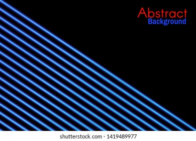 Abstract background. Bright neon lines background. Retro 80s style. Vector illustration.
