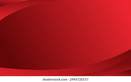 Abstract background of bright neon red gradient glowing.