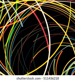 Abstract background with bright rainbow colorful lines